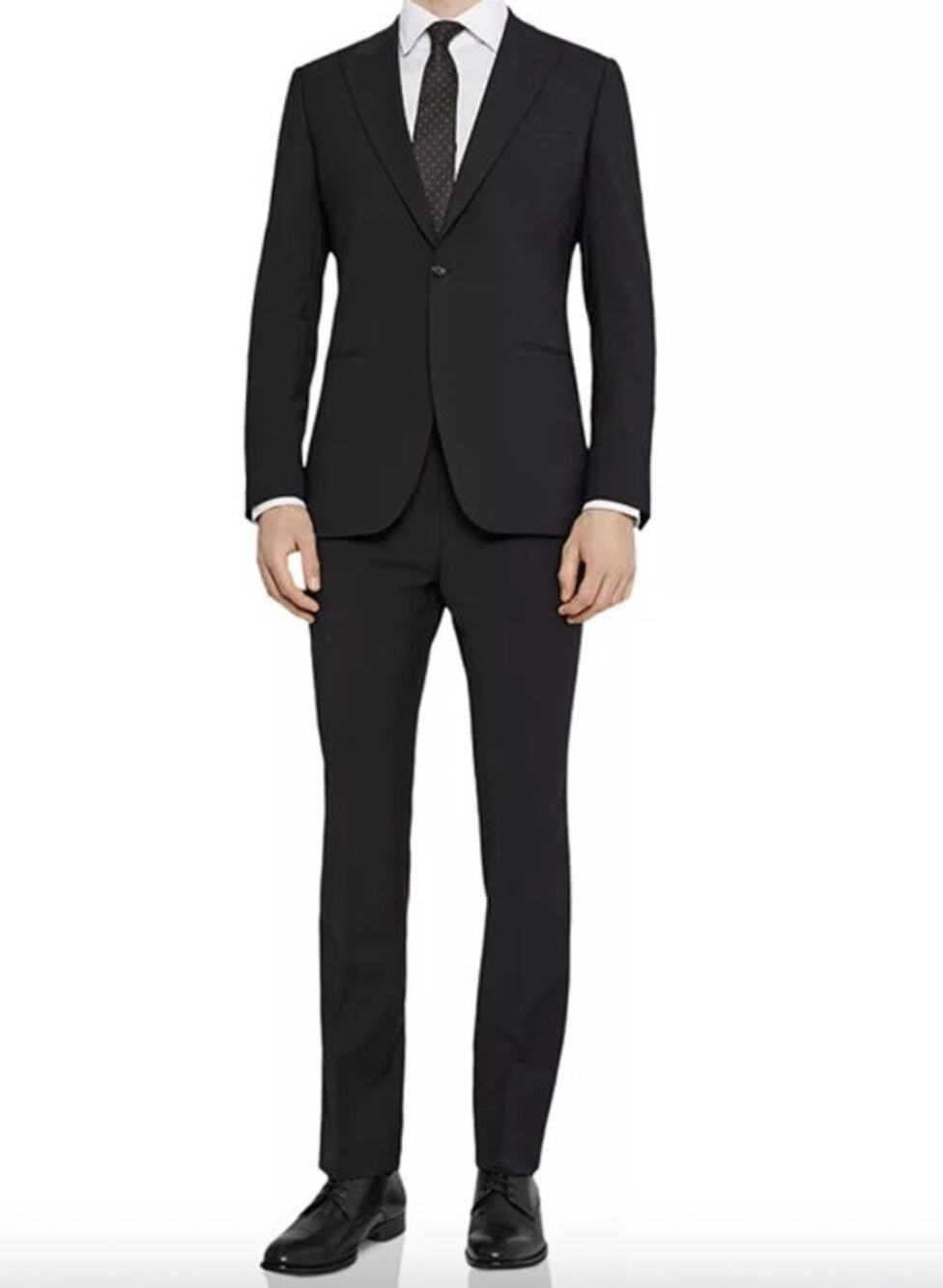 REISS Belief Trouser Pant Size 36 Classic Black Suit Pants NEW $200